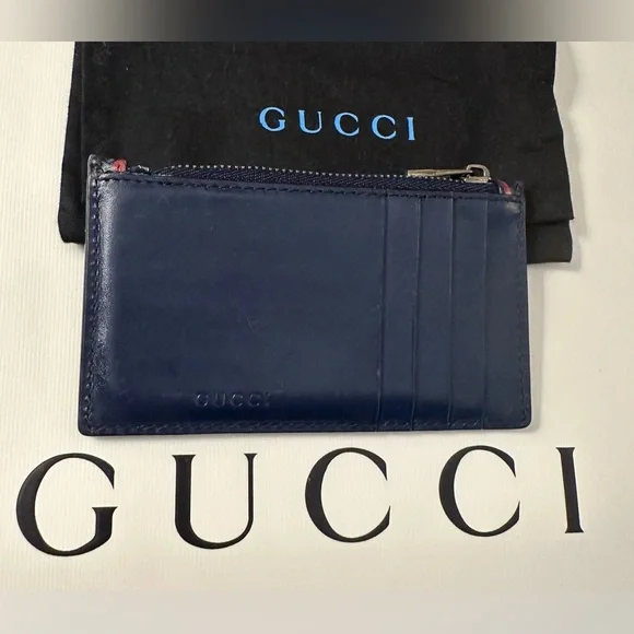 GUCCI Rare Gucci Ghost Coin Card Holder with Gucci Dustbag - Picture 7 of 7
